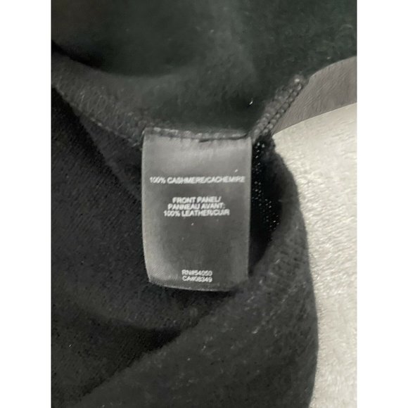 Robert Rodriguez Cashmere Leather Top - Picture 5 of 8